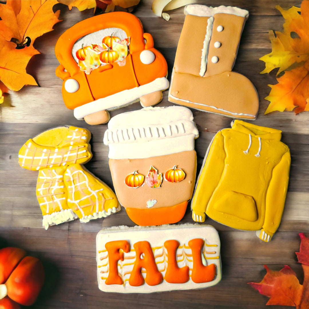 Decorated Cookie | Fall Weather