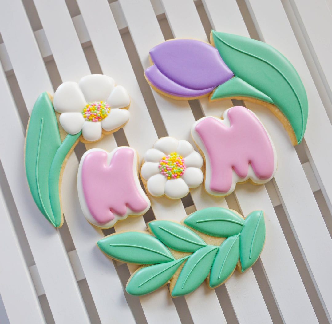 Decorated Cookies | Blooms for Mom 🌷