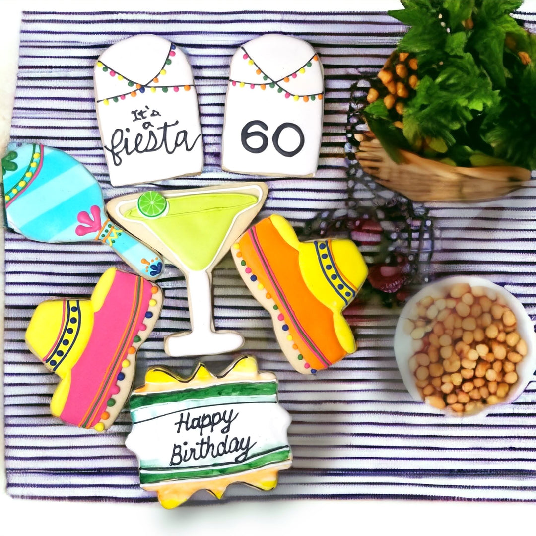 Decorated Cookies | Cinco De Mayo Birthday