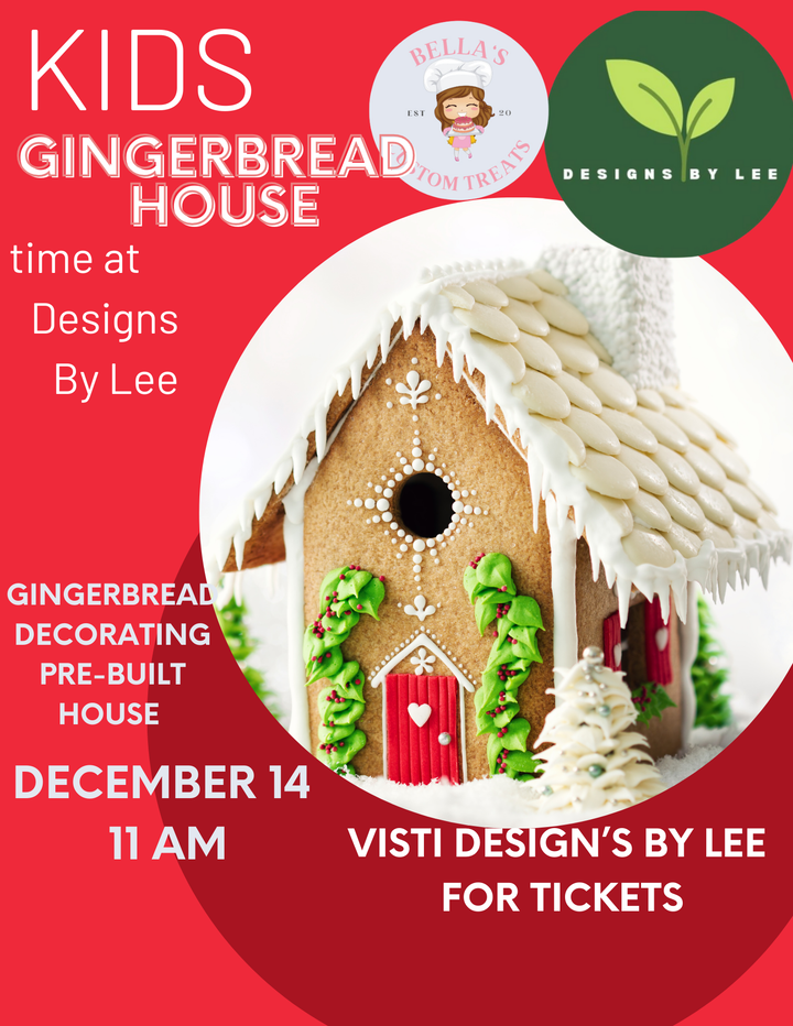 Kid's Gingerbread House Decorating Class