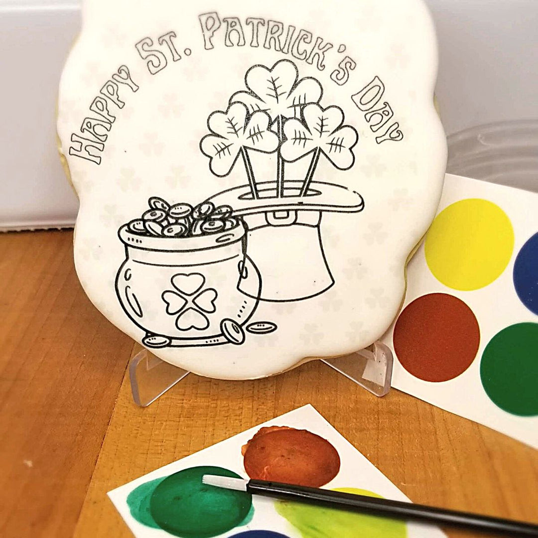 Paint Your Own Cookie | St Patrick's Day