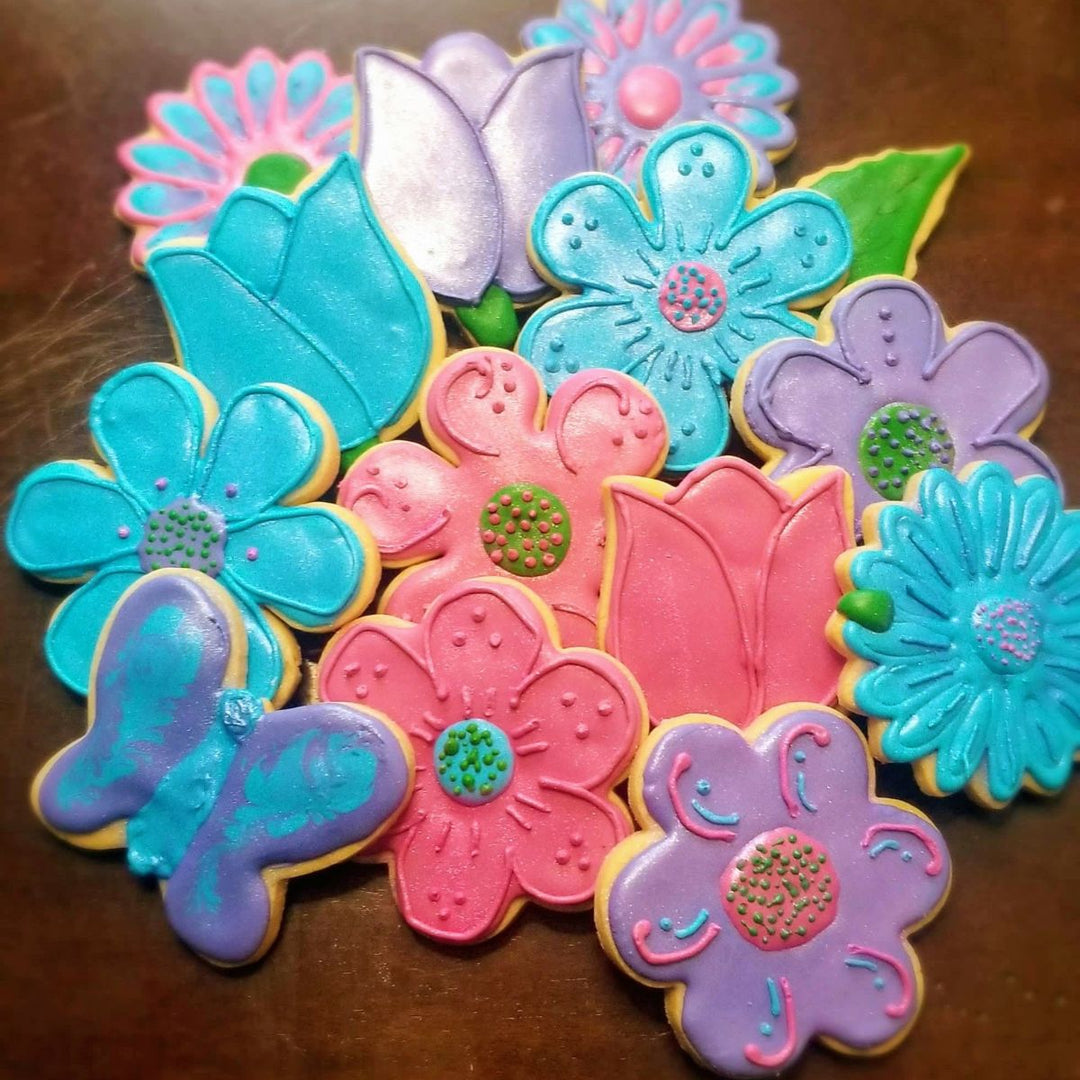 Decorated Cookies | Spring Flowers