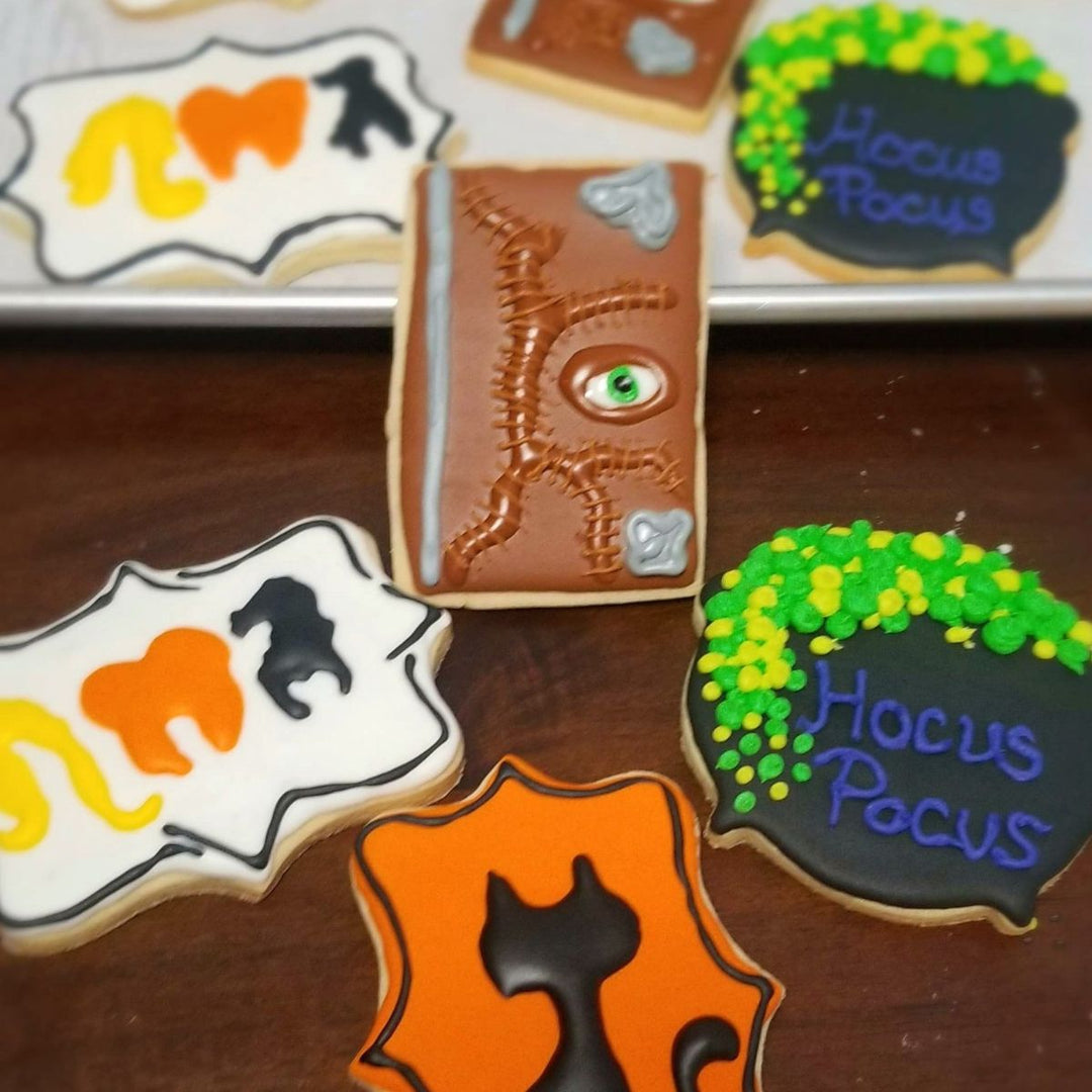 Decorated cookies | Hocus Pocus Cookies